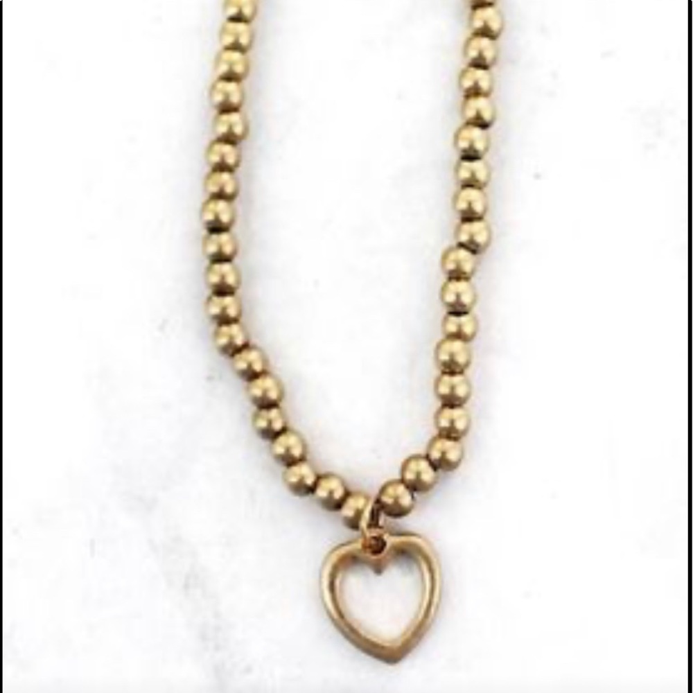 Gold heart Necklace ⭐️2 for 10⭐️